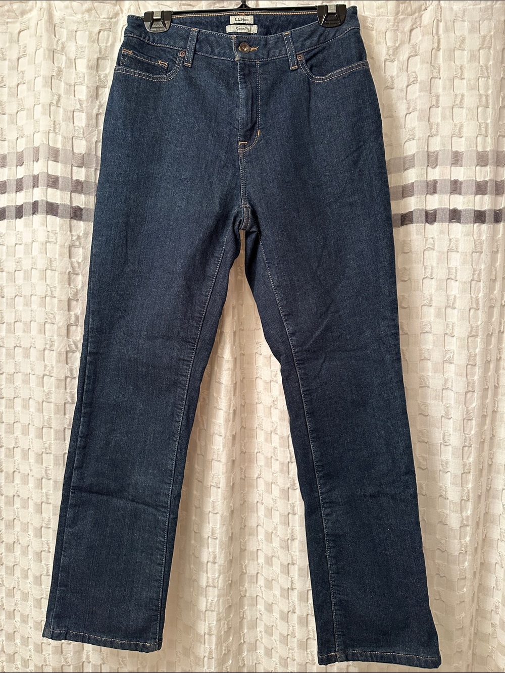 Classic Woman’s Dark Blue Denim Jeans